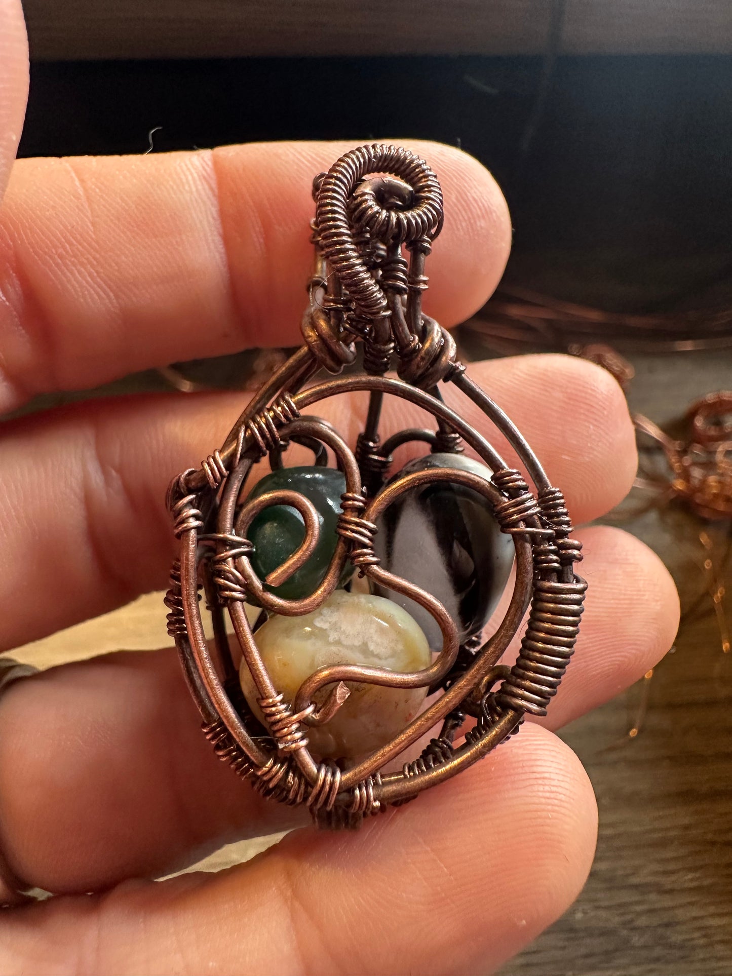 Mini interchangeable crystal locket