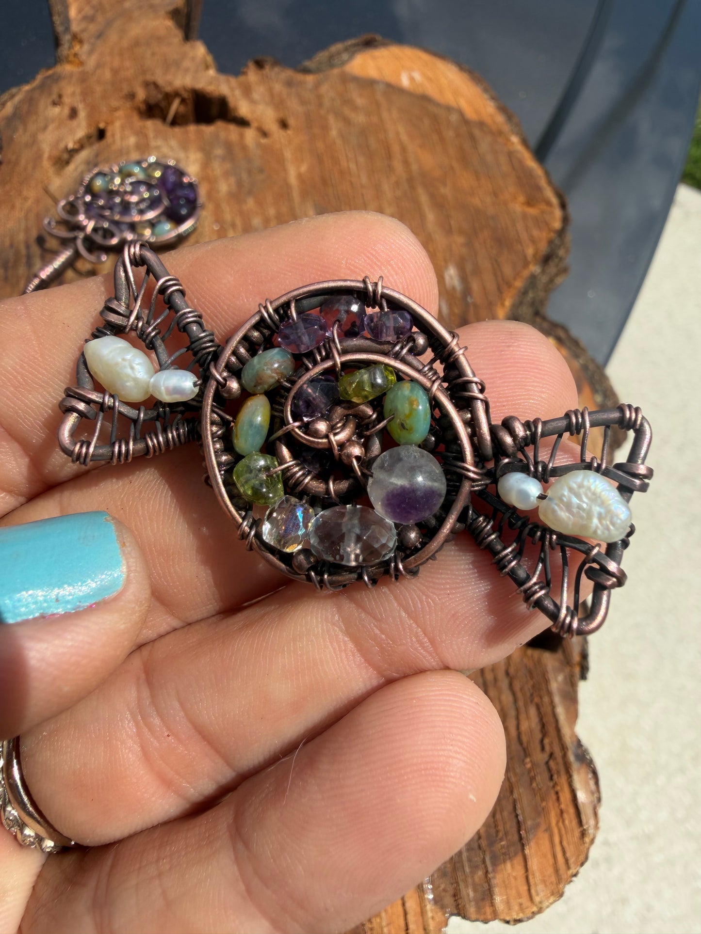 Sugar plum delight pendant