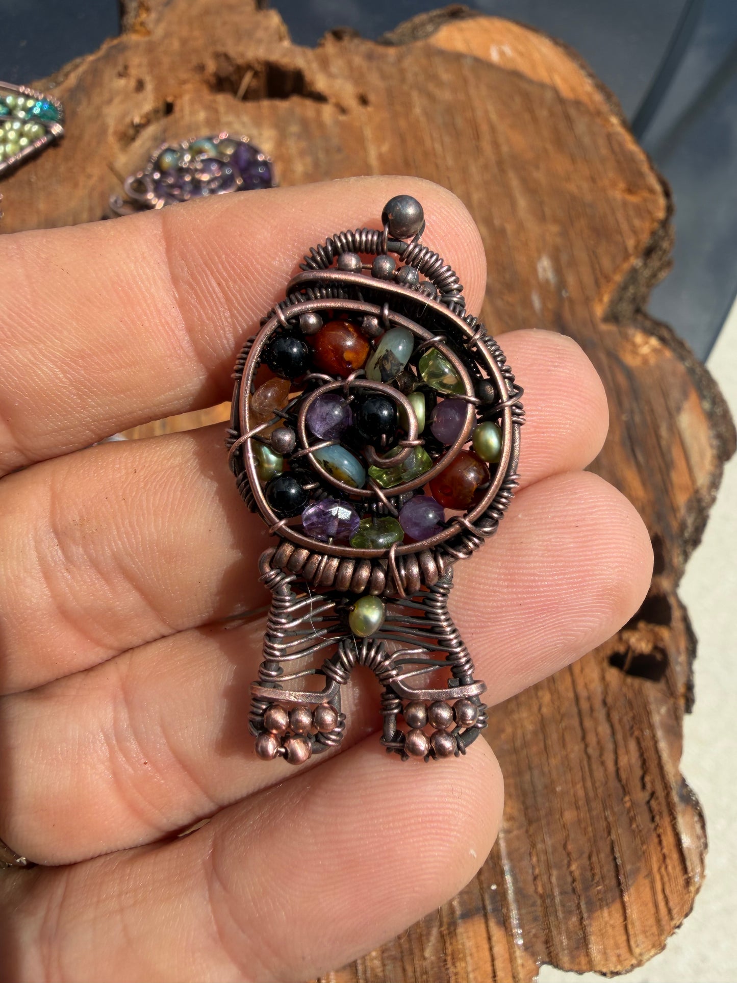 The candy counter pendant