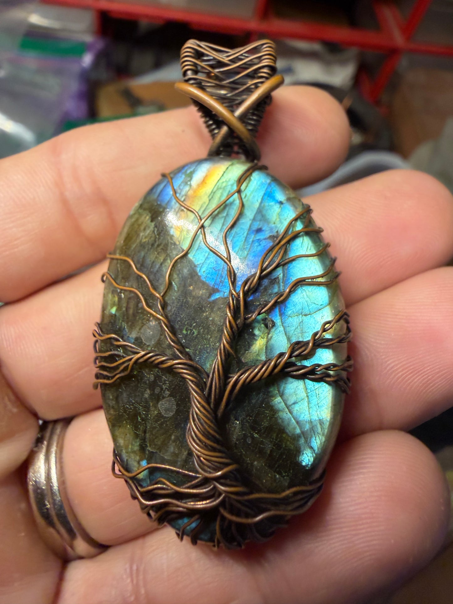 Labradorite tree of life