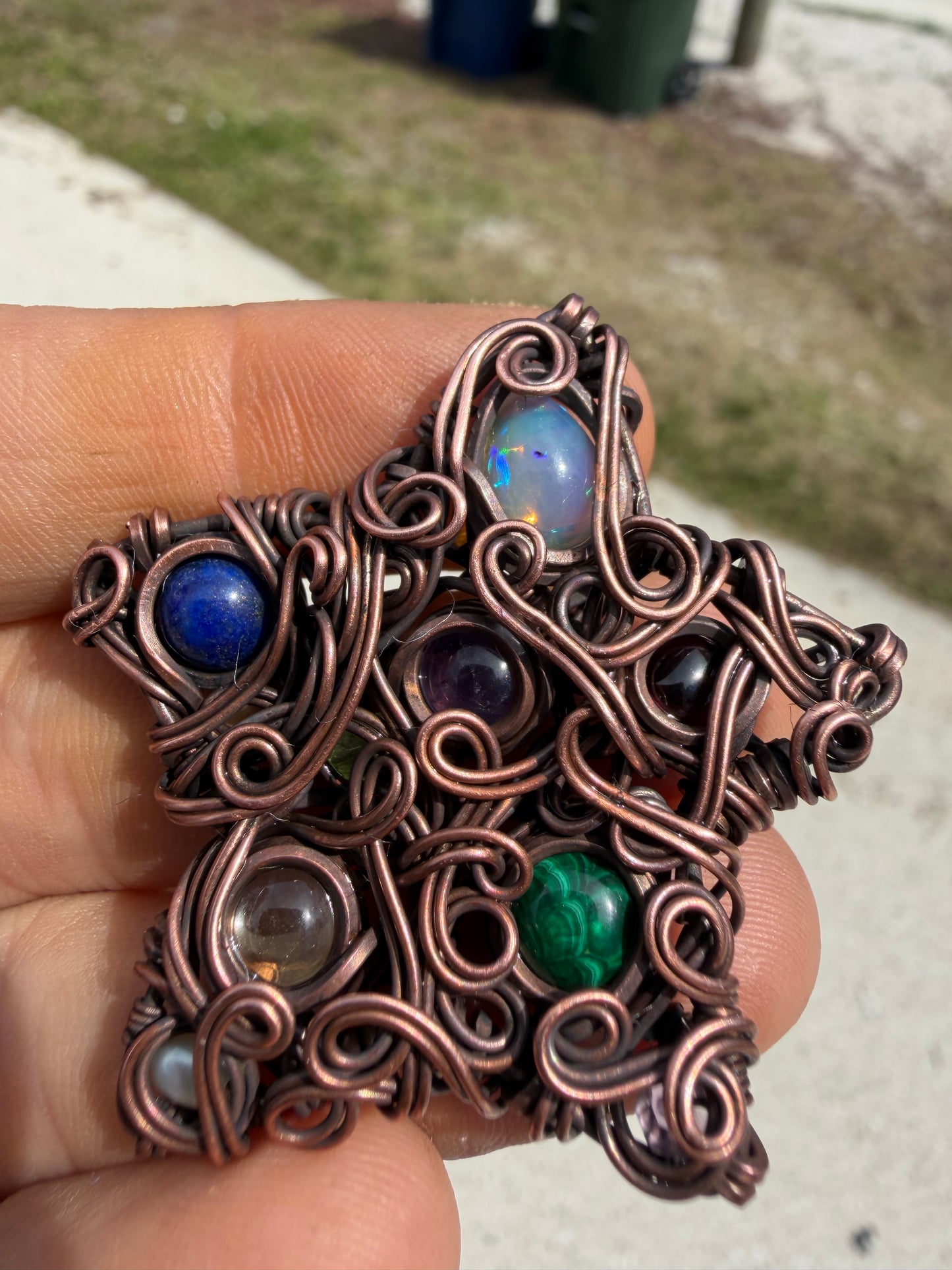 Chaos star pendant