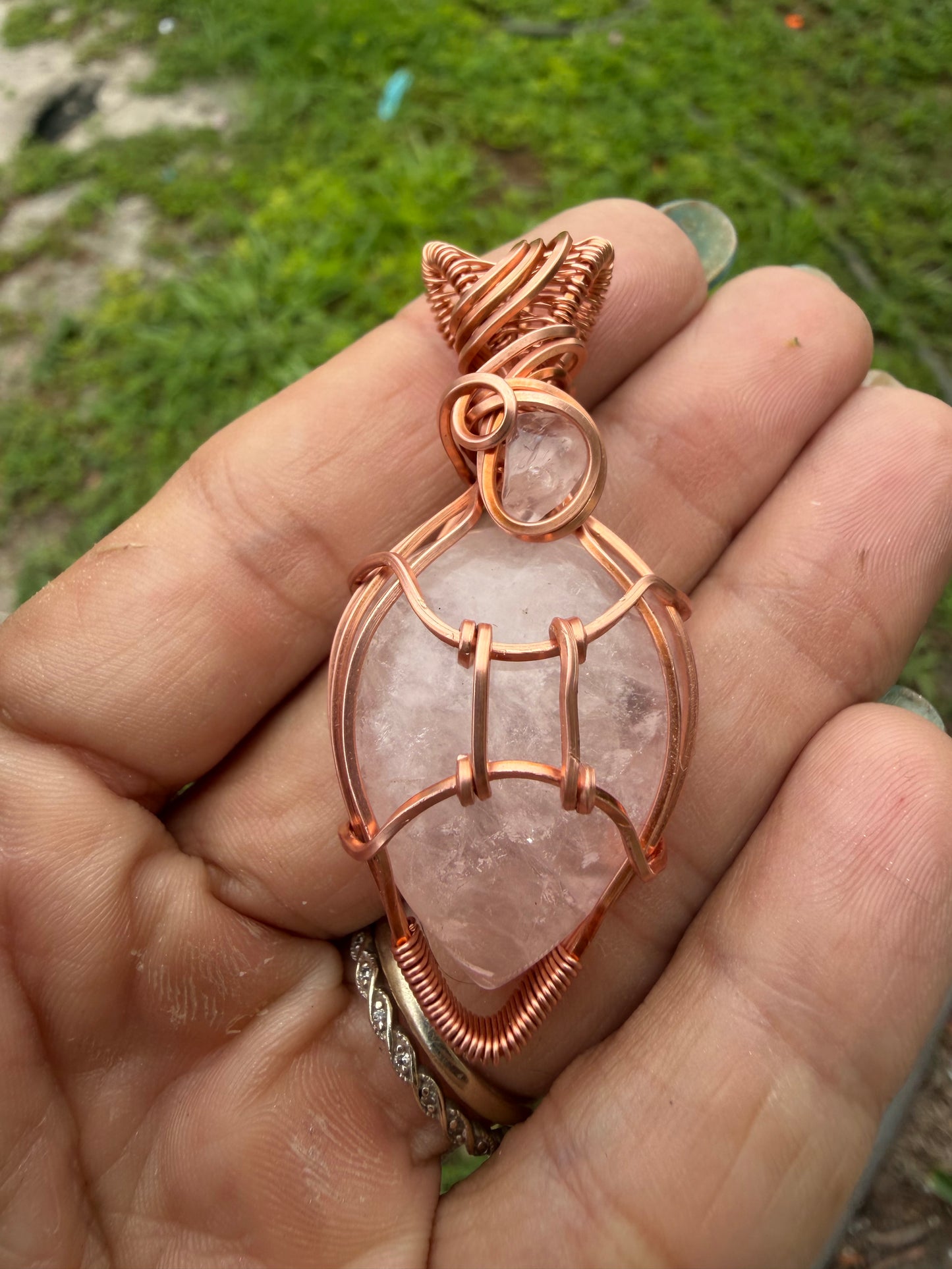 Gemini ♊️ copper pendant