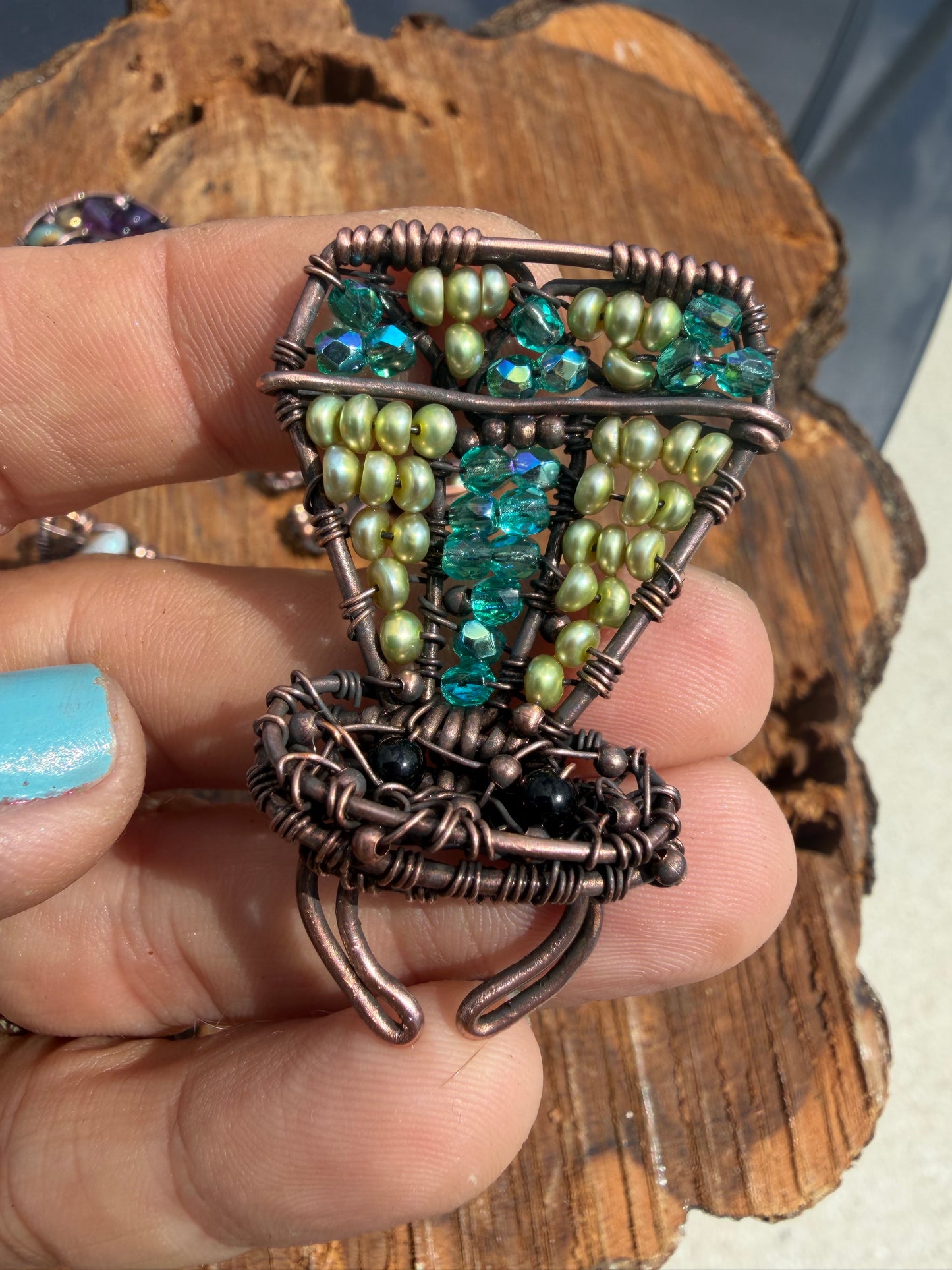 Treasure pop pendant