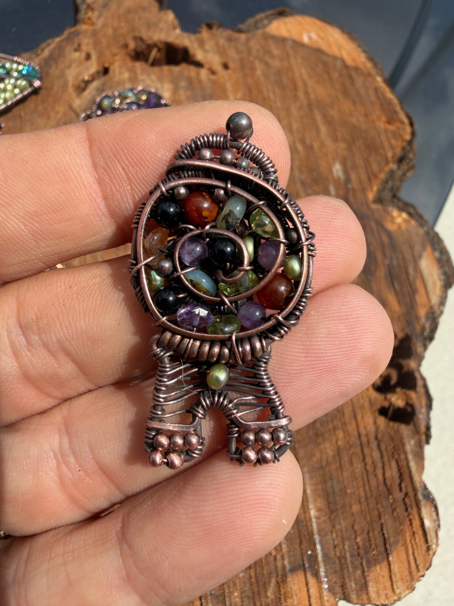 The candy counter pendant