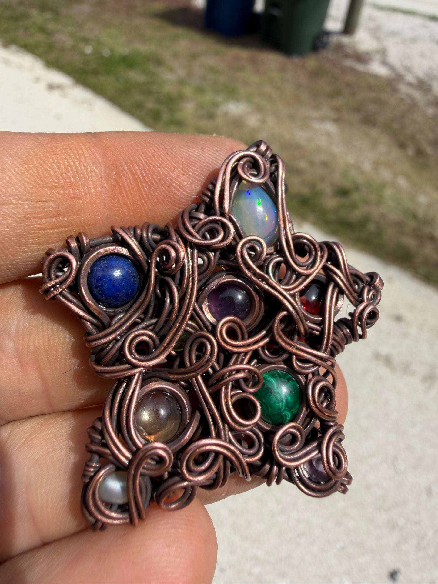Chaos star pendant