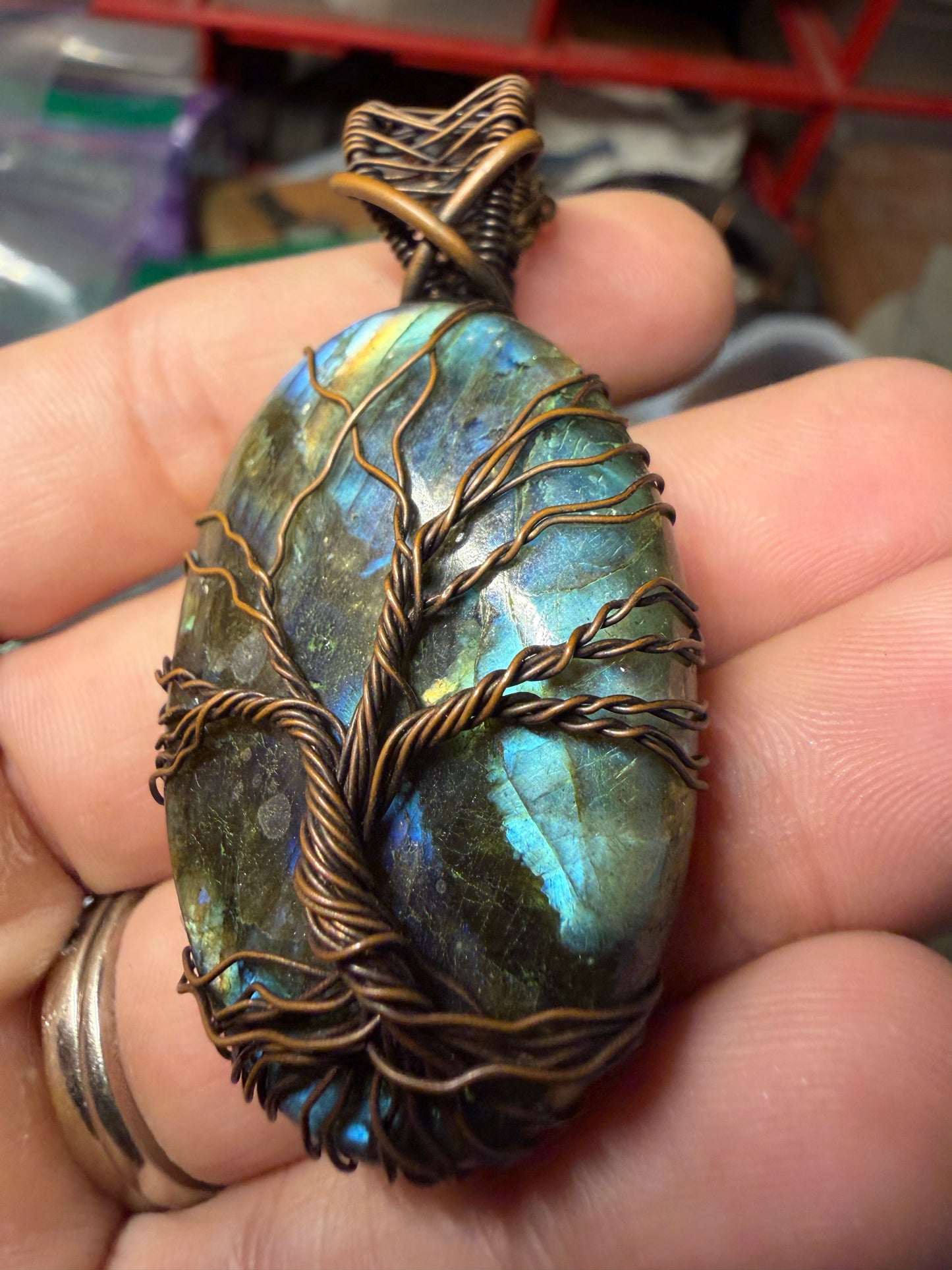 Labradorite tree of life