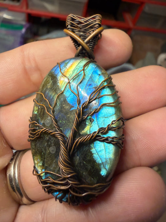 Labradorite tree of life